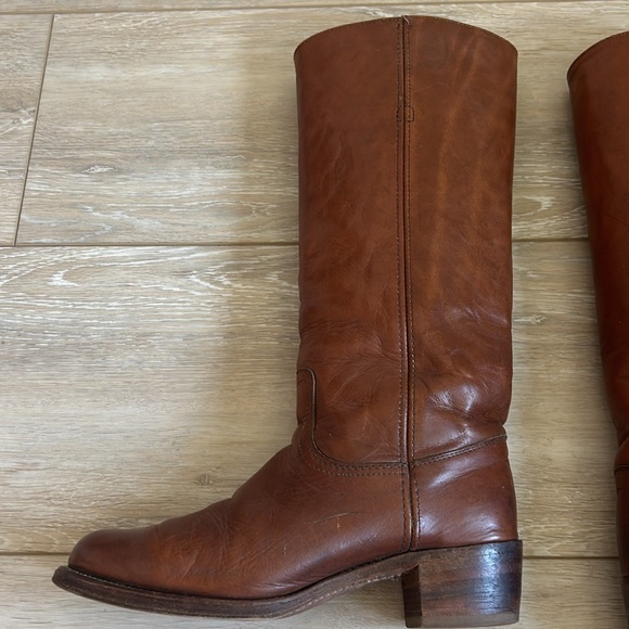 Frye Vintage/Black Label Campus Boots - Picture 6 of 6